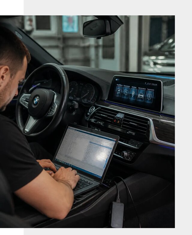 Русификация мультимедиа BMW для авто под ключ в Кингисеппе