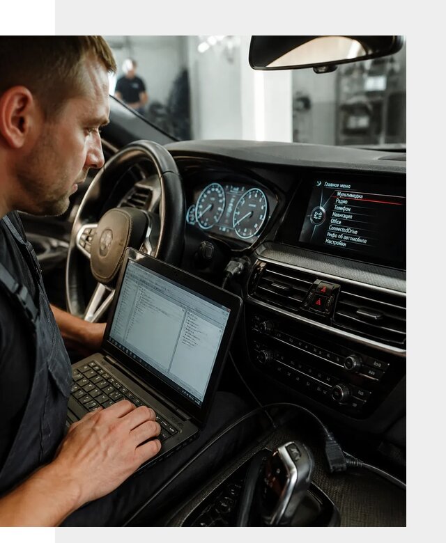 Русификация приборной панели BMW для авто в Кингисеппе от компании