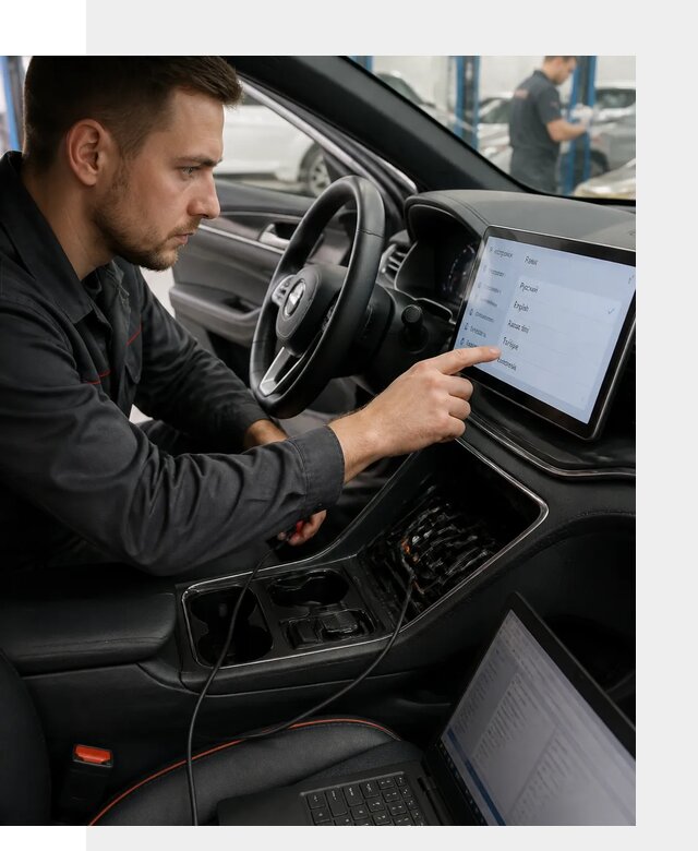 Профессиональная русификация BYD SONG Plus в Кингисеппе