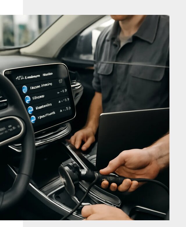 Установка приложений Geely для мультимедиа автомобиля в Кингисеппе