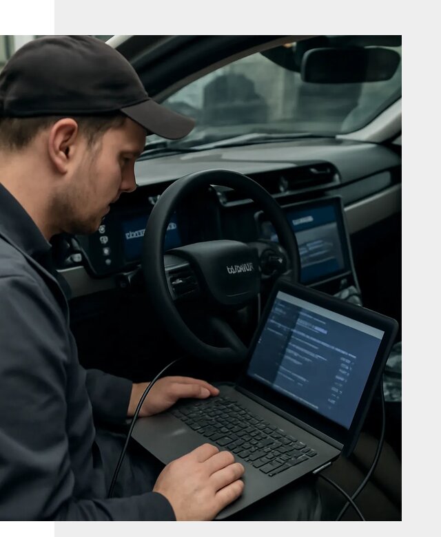 Профессиональная русификация автомобилей Lynk Co в Кингисеппе