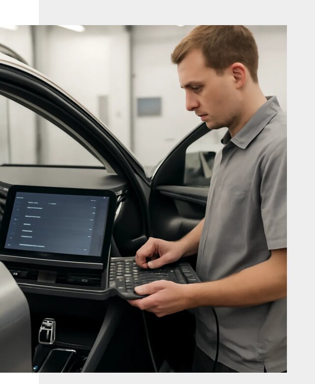 Русификация мультимедиа автомобилей Lynk Co в Кингисеппе