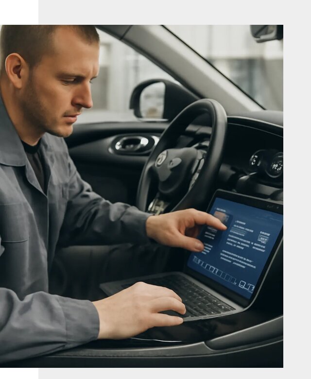 Русификация приборной панели автомобиля Lynk Co в Кингисеппе