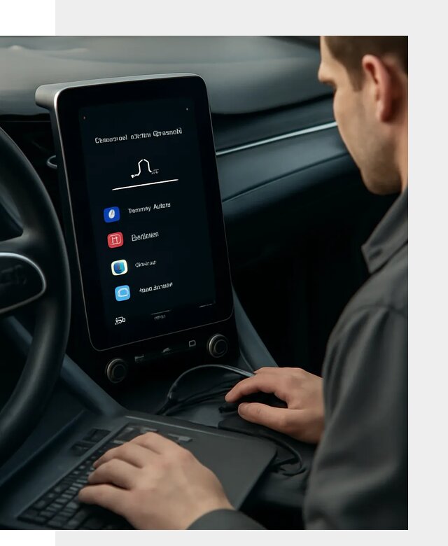Установка приложений Lynk Co на автомобиль в Кингисеппе