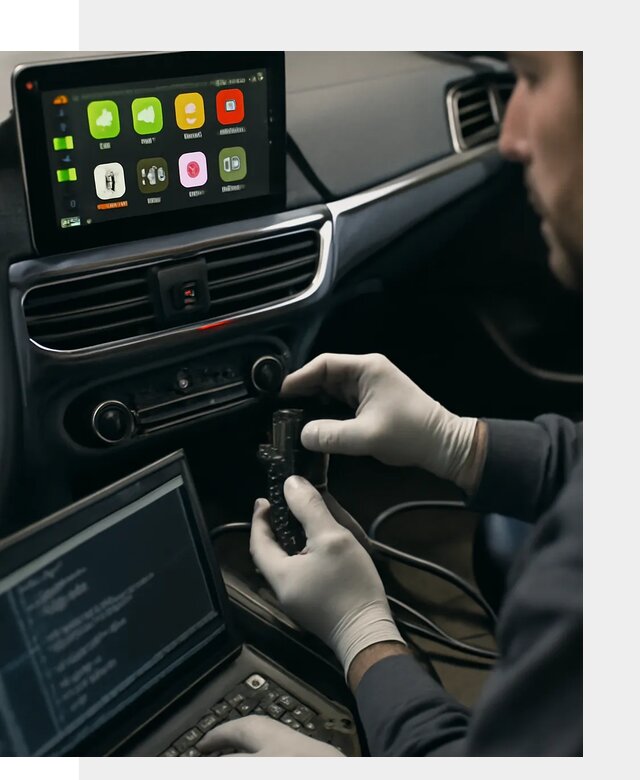 Активация Apple CarPlay в Кингисеппе для штатной мультимедиа
