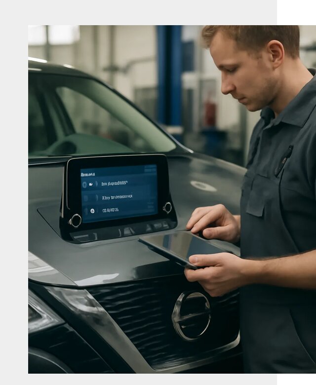 Русификация мультимедиа Nissan в Кингисеппе от 6750 р. | ФастМобиль-Кгп